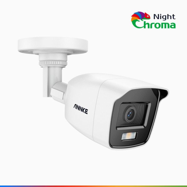 NightChromaTM NCA200 - 1080p Acme Color Night Vision Security TVI Camera, f/1.0 Aperture (0.001 Lux), 121° FoV, Active Alignment