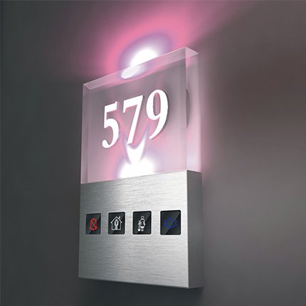 ORBITA Hotel Door Plate