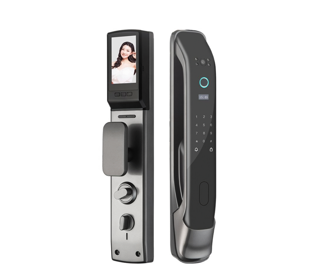 Pls-D03 AC high quality fingerprint door locks(RFID card+fingerprint+keypad)