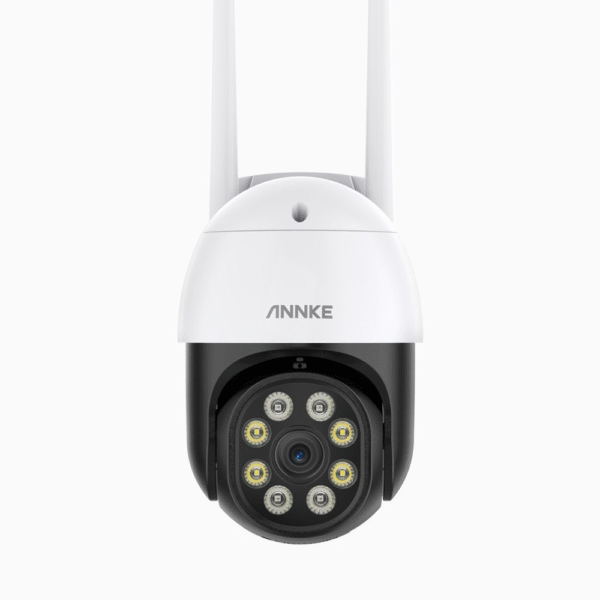 WPT400 - 4MP WiFi Pan Tilt Camera, Sound & Human Motion Detection, Color Night Vision, One-Touch Alarm, Two-Way Audio, Cloud & Max. 128 GB Local Storage, Works with Alexa